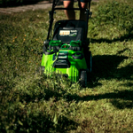 Газонокосилка аккумуляторная GREENWORKS TwinForce G40LM49DB 40В,49см,без АКБ и ЗУ (2500207)