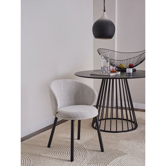 Стул comfy, рогожка, топленое молоко