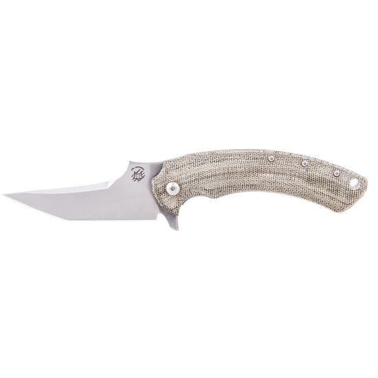 Складной нож FOX knives FX-537SW GECO Bastinelli c клинком из стали Böhler N690, рукоять титан / микарта