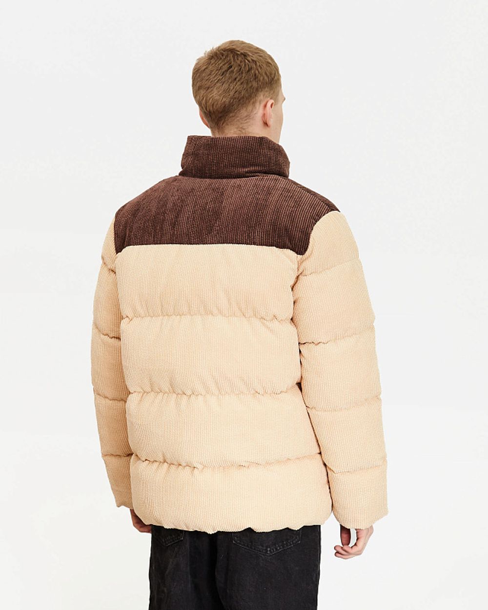 Пуховик Anteater AW24 Downjacket Velvet Combo Beige