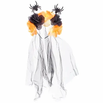 Ободок карнавальный «Helloween - Пауки», микс