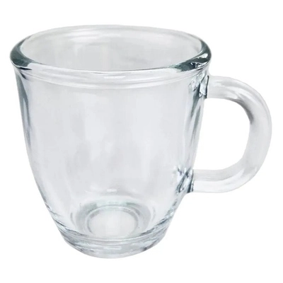 Стеклянная чашка 200 мл с ручкой Shamim