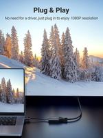 Конвертер HDMI на VGA Adapter UGREEN 40248