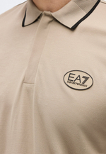 EA7 Emporio Armani GOLF PRO - Футболка-поло - Бежевый