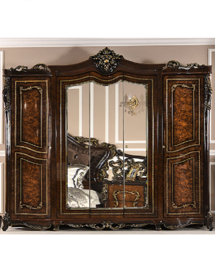 Шкаф  ДЖОКОНДА 5-ти ств.  корень  глянец