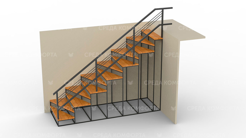 Металлическая лестница LSTN0056