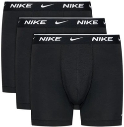 Мужские спортивные боксеры Nike Everyday Cotton Stretch Boxer Brief 3P - черный