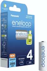 Аккумулятор Panasonic Eneloop BK-3MCDE/4BE 2000 mAh 4шт AA