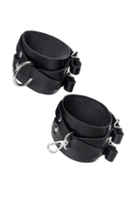 Оковы на ноги Pecado 2214 – натуральная кожа, перекрёстные ремешки