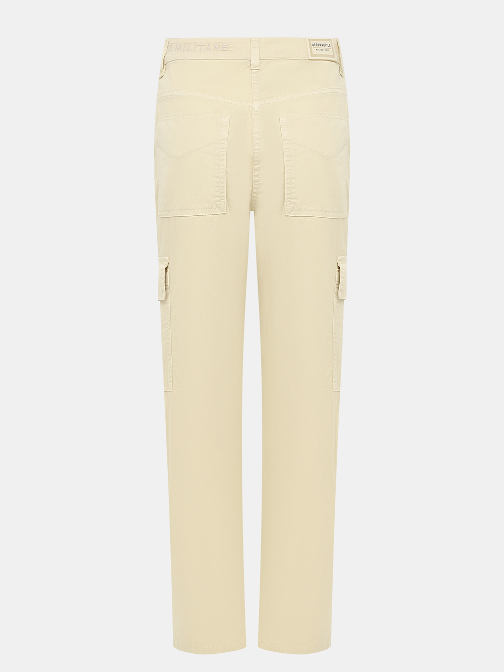 Брюки жен. карго AERONAUTICA 1535 бежевый