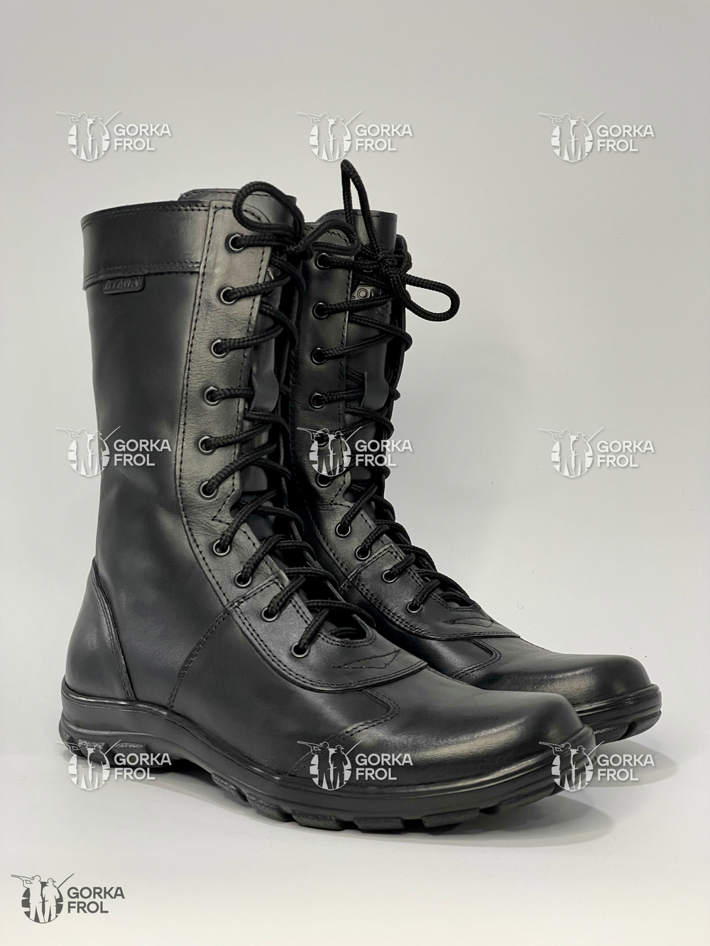Берцы Утка У-15, кожа краст, подошва ПУ, стелька Ortholite