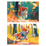 Альбом для рисования А4 16л. "Питомцы.Runing" (Спейс)