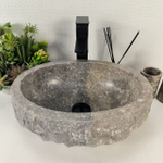 Раковина из мрамора Erozy Grey EM-64802 41*31*15 0190