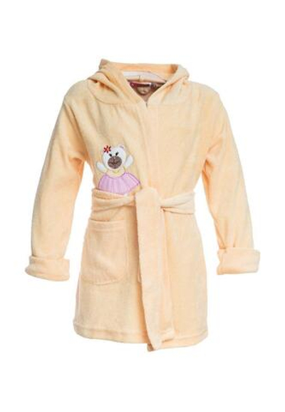 Халат махровый д/дев,бежевый,р.98,Bonito,BK128HVd