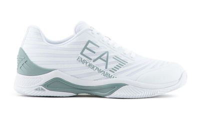 Теннисные кроссовки EA7 Unisex Woven Sneaker - white/abyss - White Black