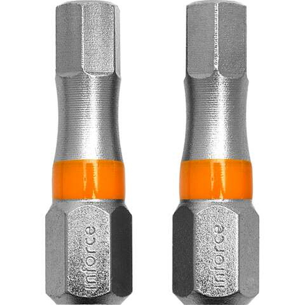 Вставка-бита шестигранная (2 шт; HEX5; 25 мм) Inforce 11-01-374