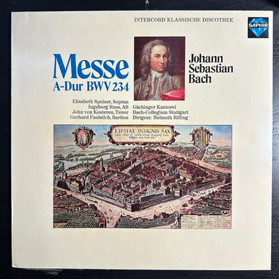 Бах - Мессе ля мажор BWV 234 (Германия 1978г.)