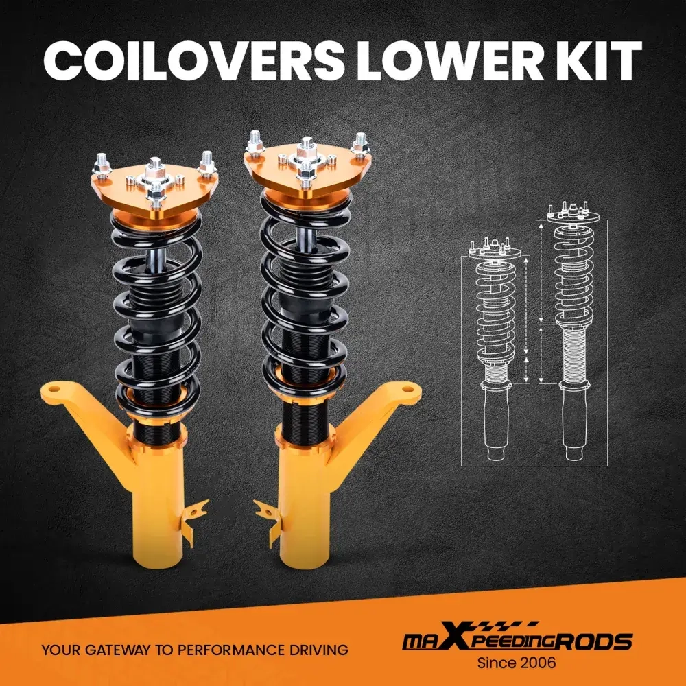Комплект для автомобиля Honda Civic EM2 2001-2005 Struts Racing Coilovers Kits lowering kit