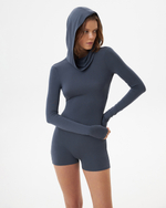 GRAPHITE HOODED CATSUIT
