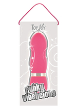 Розовый вибромассажер FUNKY VIBELICIOUS - 11 см.