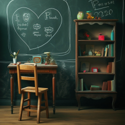 Chalkboard Green / Зеленый