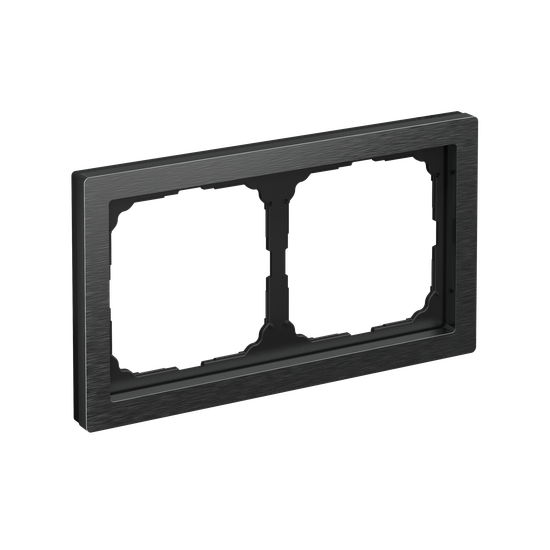 Рамка 2-м ArtGallery Pure метал. оникс SE GAL312302