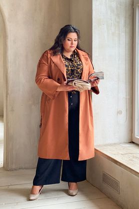 Цена на Тренч-2534 больших размеров