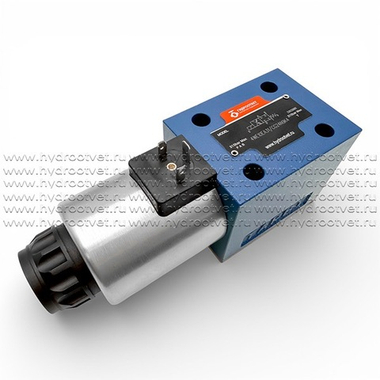 4WE10EA31/CG24N9K4 - Гидрораспределитель золотниковый Ду 10 с электроуправлением G24, схема EA (44-1), возврат - пружинный