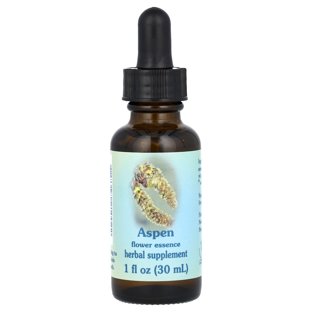 Flower Essence Services, Aspens, цветочная эссенция, 30 мл (1 жидк. унция)