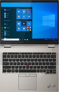 Ноутбук Lenovo ThinkPad X1 Titanium Yoga (20QA001HRT) 13.5;;(2256x1504)IPS Cенсорный/ i5-1130G7(1.8ГГц)/ 16Гб/ 256Gb SSD/ Iris Xe Graphics/ нет DVD/ Win10 Pro/ Серый