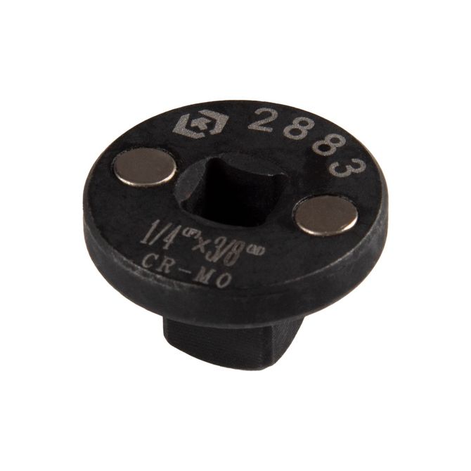 KING TONY (2883) Переходник 1/4">3/8", тонкий, магнитный