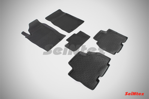 Резиновые коврики с высоким бортом для Ssang Yong Kyron 2005-2015 Seintex.82919