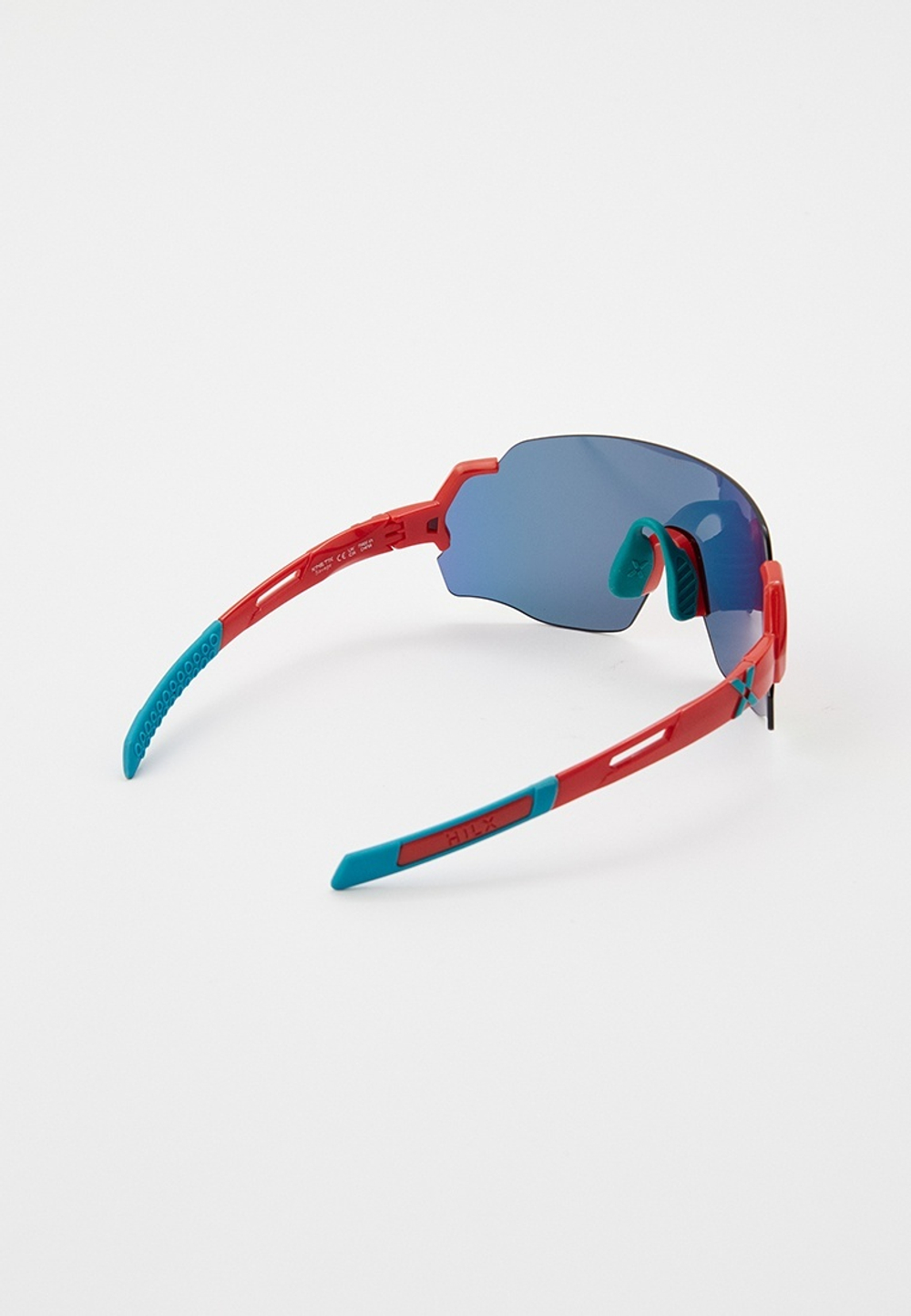 Спортивные очки HILX Savage (L) / Shiny Red Blue / Red Lens