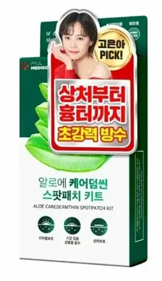 PAUL MEDISON Точечные патчи для проблемной кожи - Caredumthin Spot Patch Aloe, 68шт