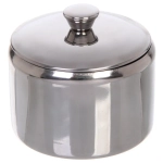 Сахарница из нержавеющей стали 200мл 6см