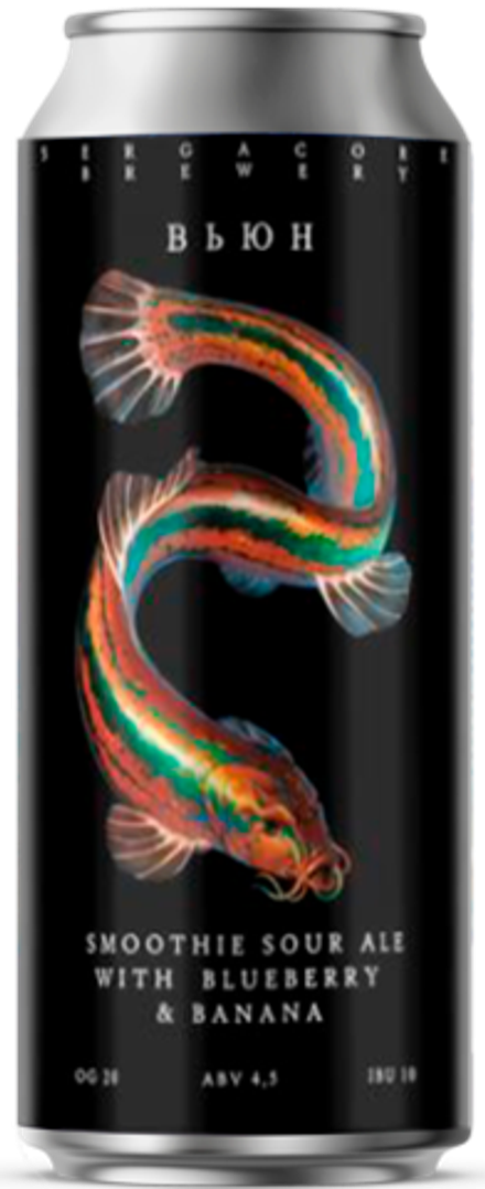 Пиво Сергакор Вьюн / Sergacore Vyun 0.5 - 6шт