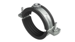 Хомут для высоких нагрузок с изоляцией с гайкой М12 для труб d 3"