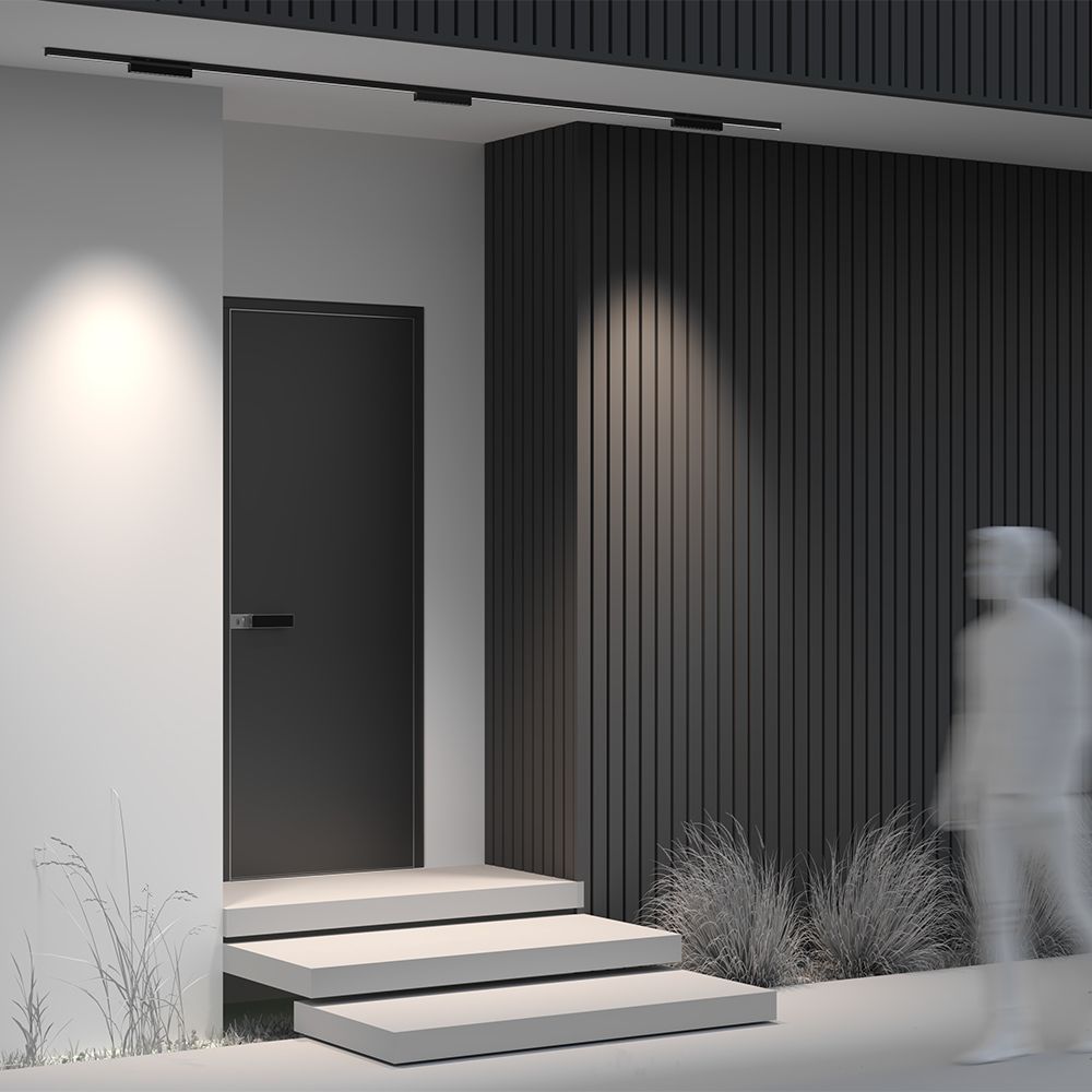 Уличный трековый мангитный светодиодный светильник Maytoni Exility IP   O-TR02-2-S-12WB4K