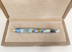 Ручка   с ручной росписью Палех "Кутузов"