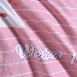 Детское постельное белье Sofi De MarkO Веселый тучки розовое