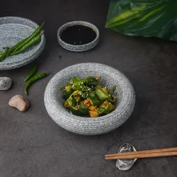 Салатник 150 мл d 15,3 см h4,7 см Stone Untouched Taiga P.L. Proff Cuisine [1]