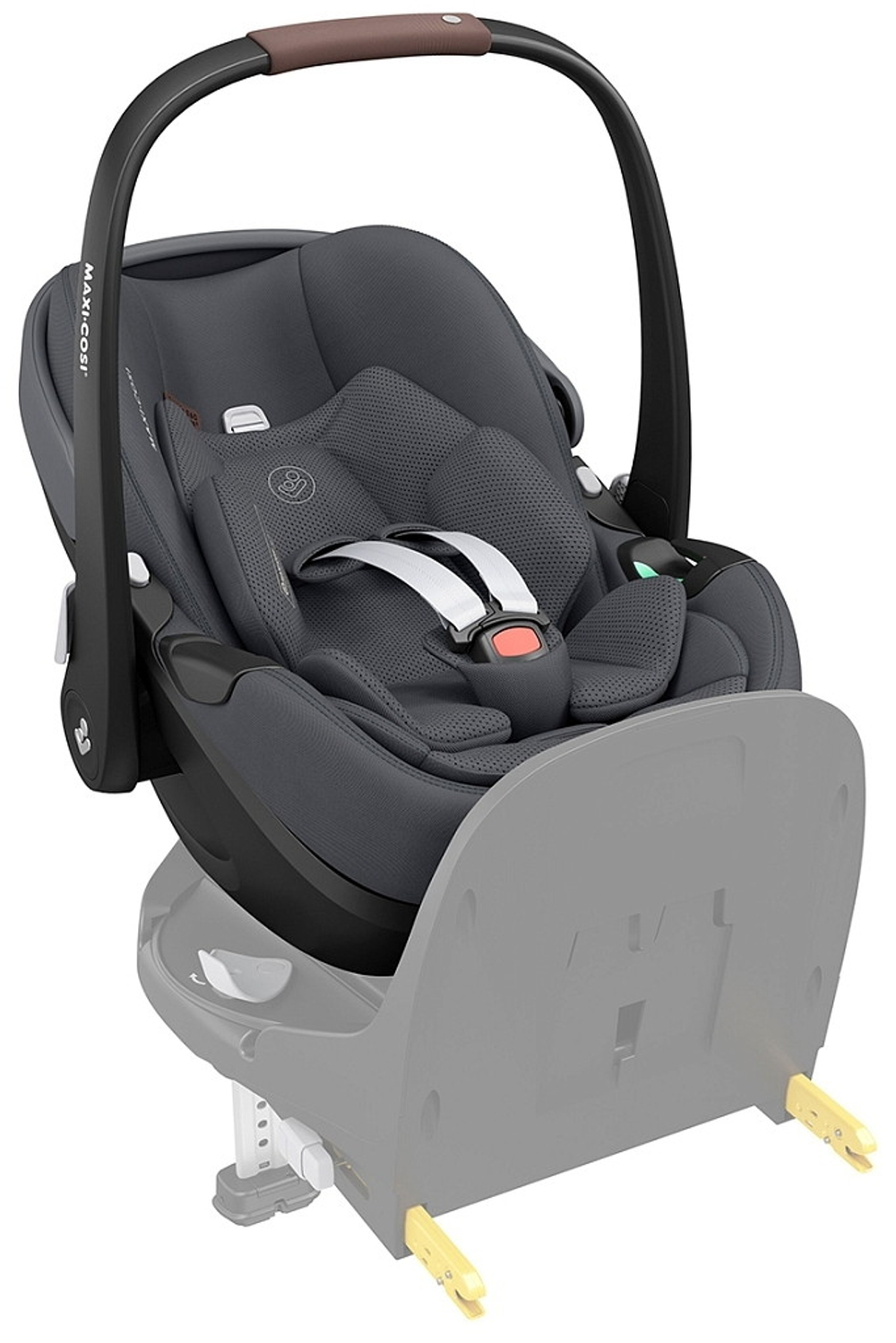 Коляска детская Maxi-Cosi Oxford Plus 3 в 1 с автокреслом Pebble 360 Pro Twillic Graphite 1978390110 PlusTwillic Black/Черный