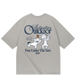 Футболка Haided OUTDOOR RLXD HW TEE muted.grey