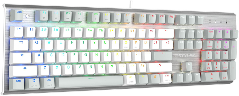 Клавиатура  A4Tech Fstyler FS100 Neon