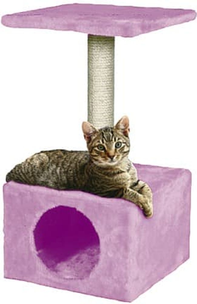 Дом-когтеточка Lilli Girl, розовая 29.5 x 29.5 x 55 см (Lilli Pet) Дом-когтеточка Lilli Girl, розовая 29.5 x 29.5 x 55 см (Lilli Pet)