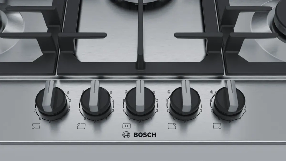 Газовая варочная панель Bosch PCQ7A5B90