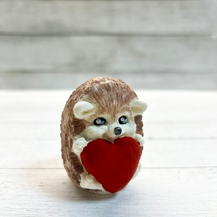 Фигурка из шоколадной глазури "Ёжик"