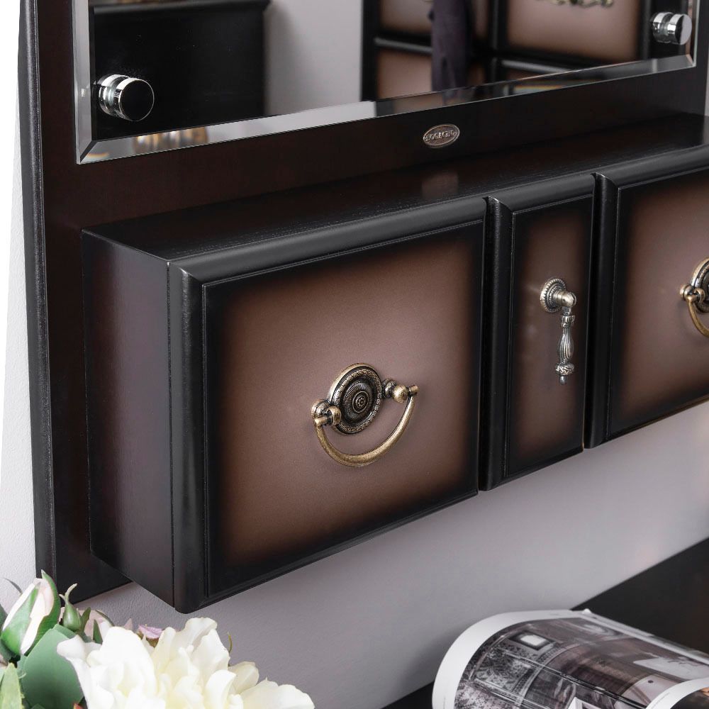 Зеркало настенное Пандора Орех Оберджин Шоколад