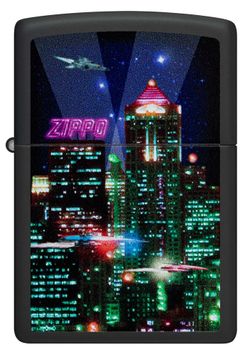 Зажигалка Zippo Cyber City (48506) 2