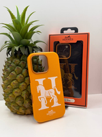 Накладка Hermes для iPhone 16 Pro